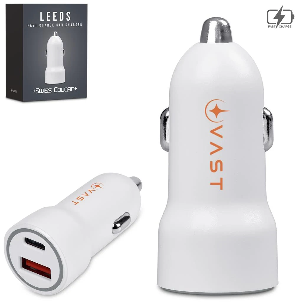 Swiss Cougar Leeds Fast Charge Car Charger | Mt-Sc-532-B